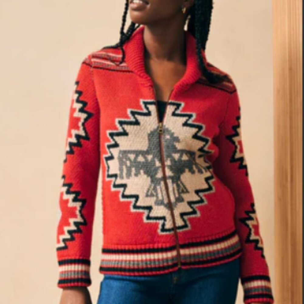 Faherty Steven Paul Judd Thunderbird Cardigan